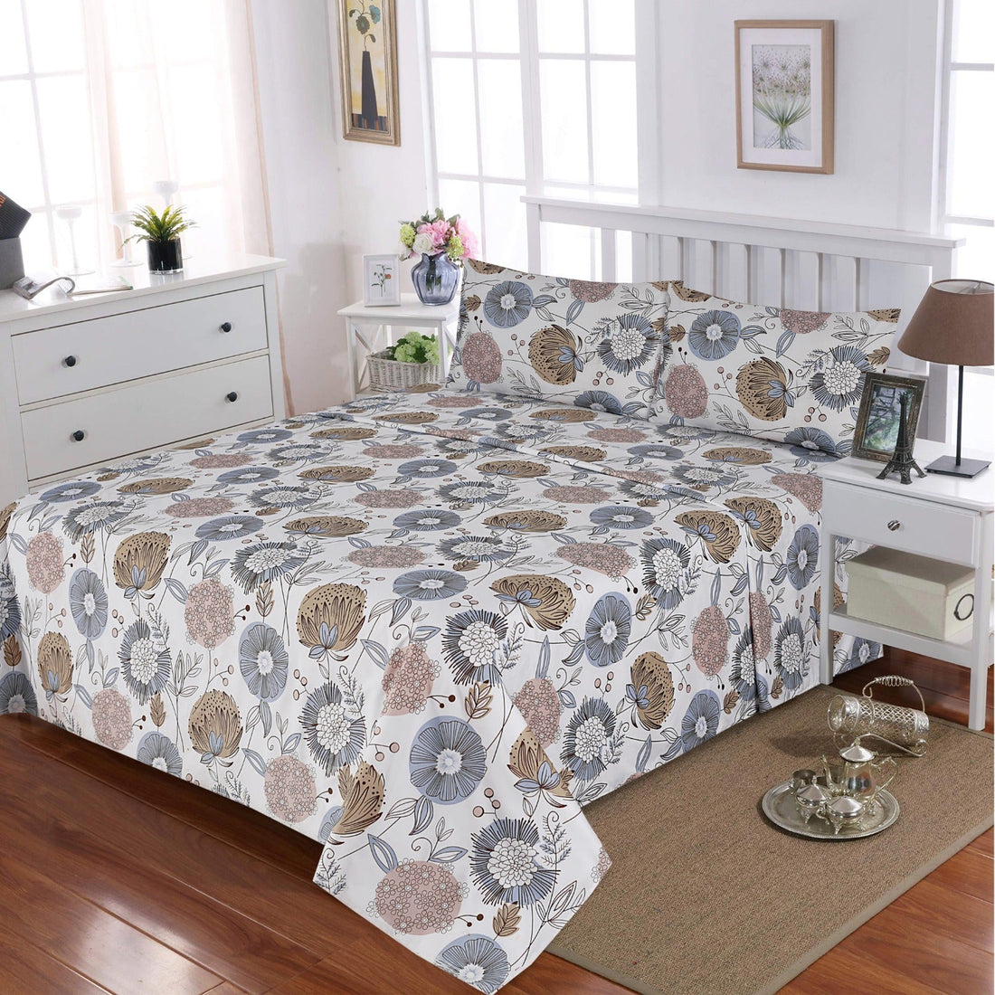 Botanic Charm-3pcs Cotton Punch