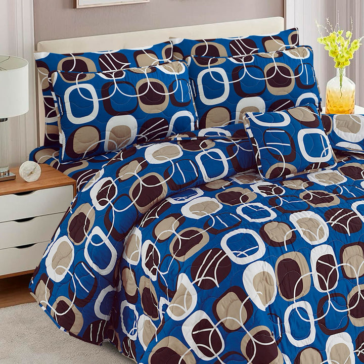 Retro Blue - 7PCS Cotton Punch