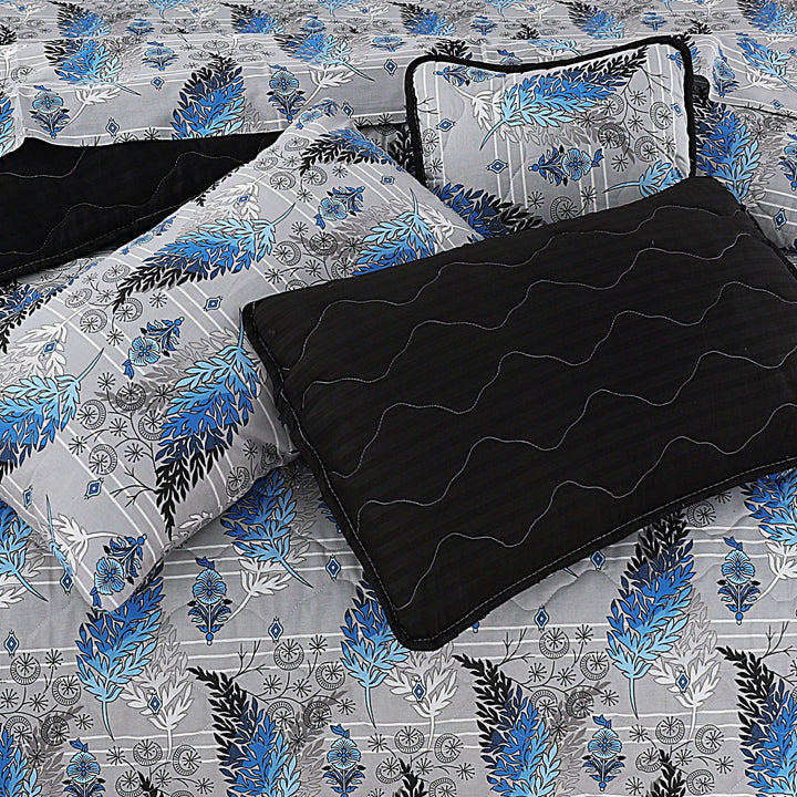 Black Floral - 7 Pcs