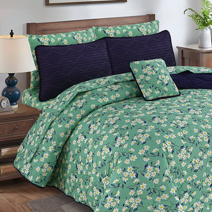 Blossom Navy - 7 Pcs