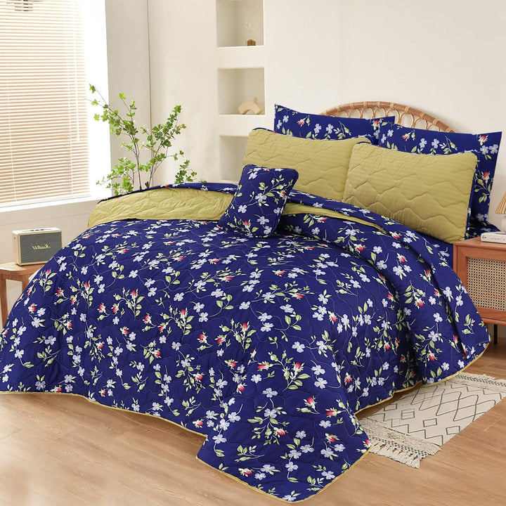 Comforter Blue - 7Pcs