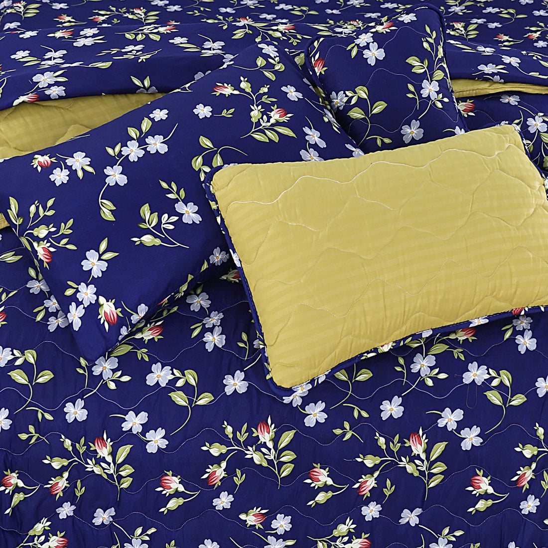 Comforter Blue - 7Pcs