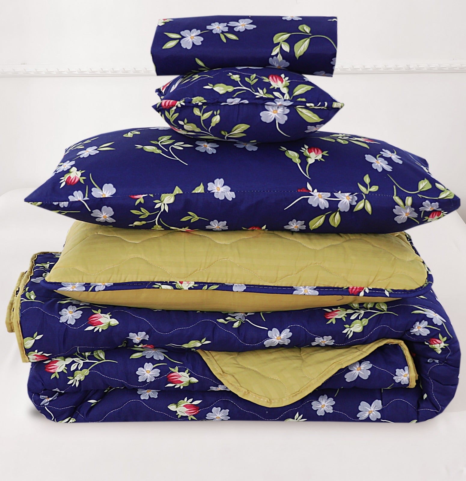 Comforter Blue - 7Pcs